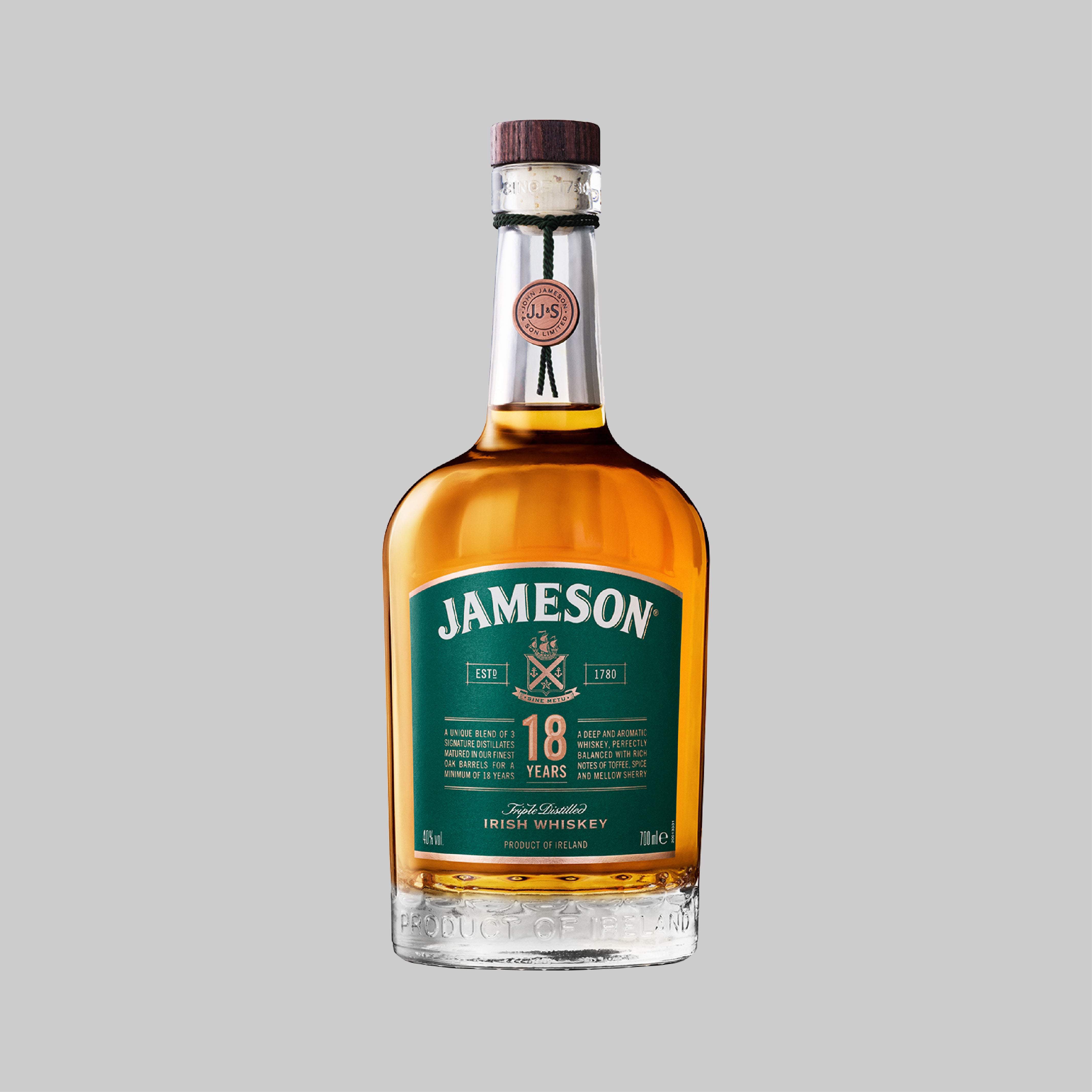 Jameson 18 Year Old Irish Whiskey 700ml 40.0% | Time2Drink